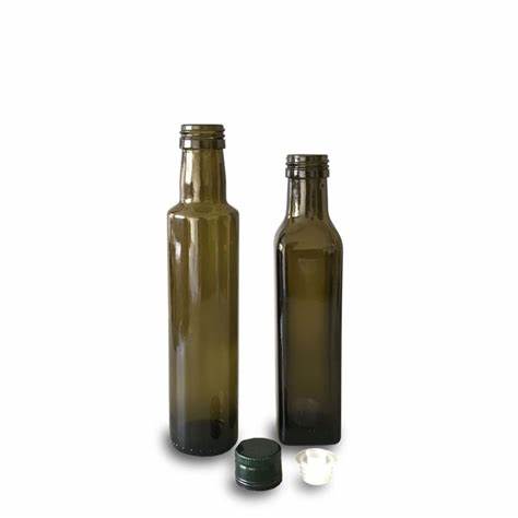 2020 Unique 250ml 500 ml Glass Bottle for Olive Oil