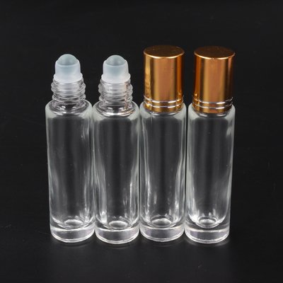 2020 Variety of styles wholesale price 5ml 10ml 15ml 20ml 30ml 50ml matte black glass roll on bottle with steel roller ball