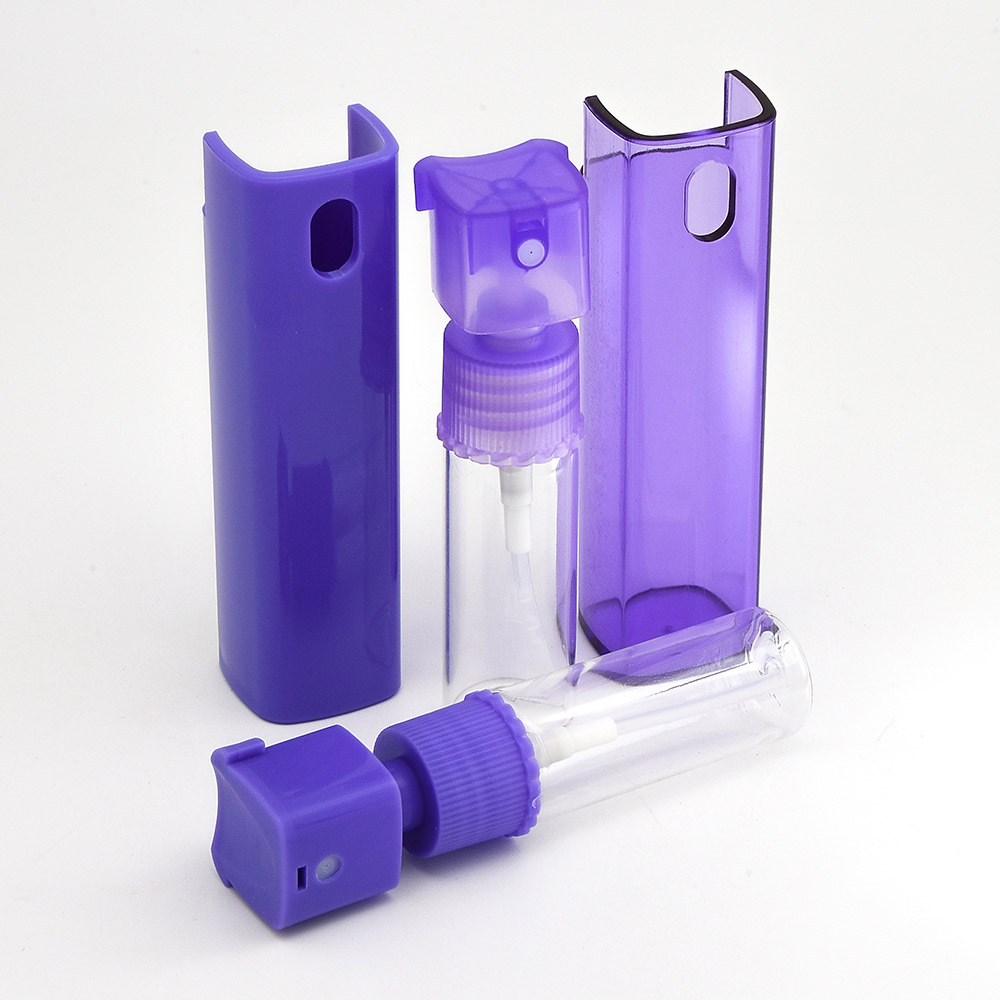 2020 White Pink Atomizer Pepper Spray Frascos Glass Perfume Bottle 10ml Containers