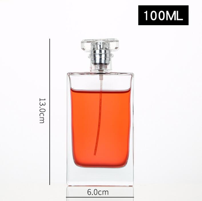 2020 Wholesale Customized Perfume Bottles Luxury Clear Perfume Bottle 30ML 50ML 100ML
