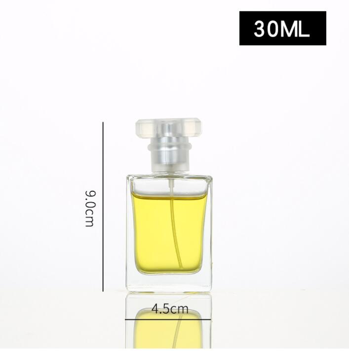 2020 Wholesale Customized Perfume Bottles Luxury Clear Perfume Bottle 30ML 50ML 100ML