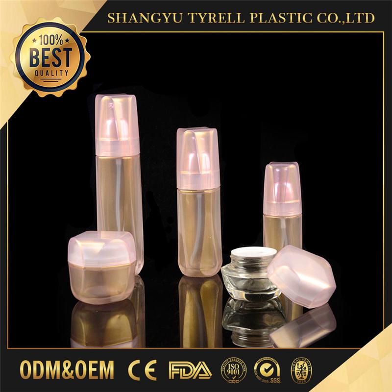 2020 cosmetic containers and packaging glass cream jar lotion bottle