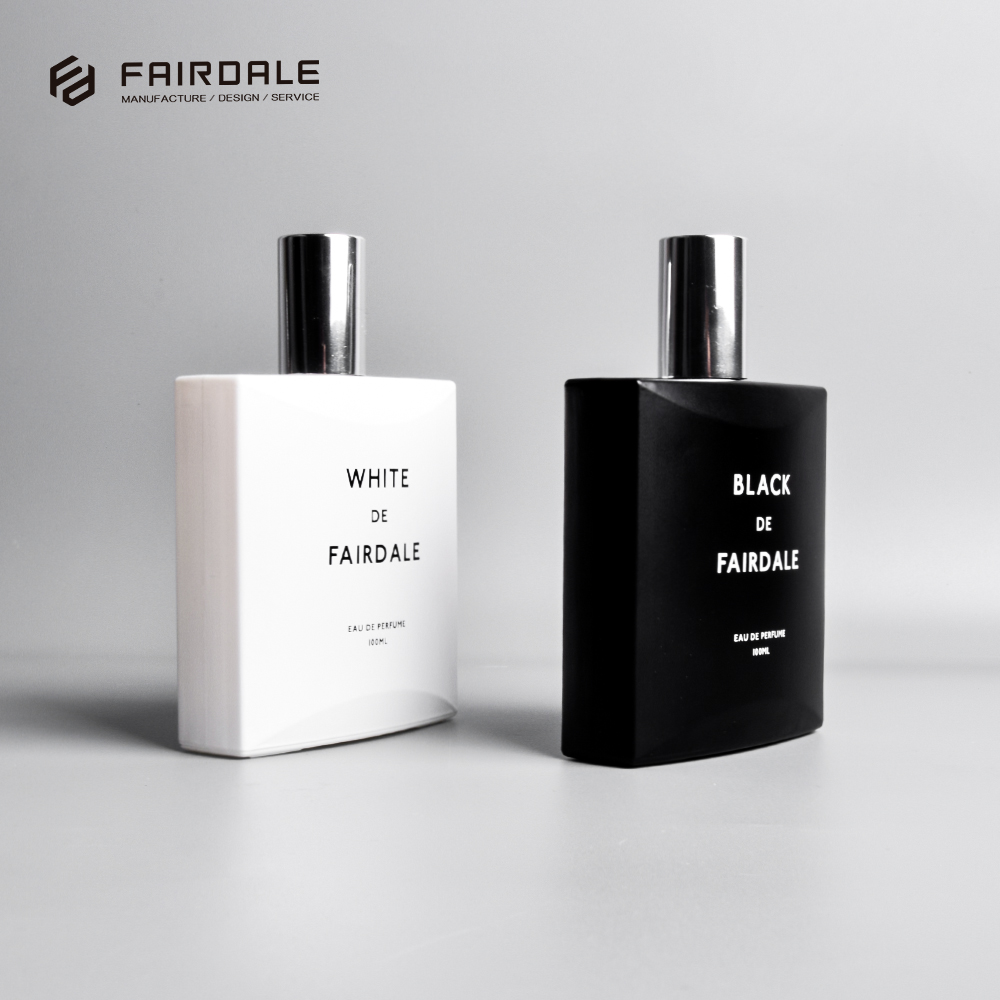 2020 design your own perfume bottle black perfume bottle 100ml