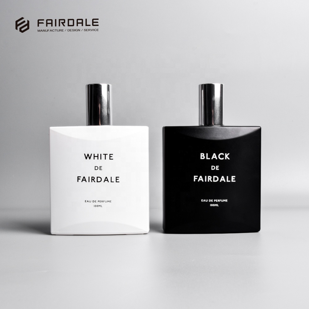 2020 design your own perfume bottle black perfume bottle 100ml