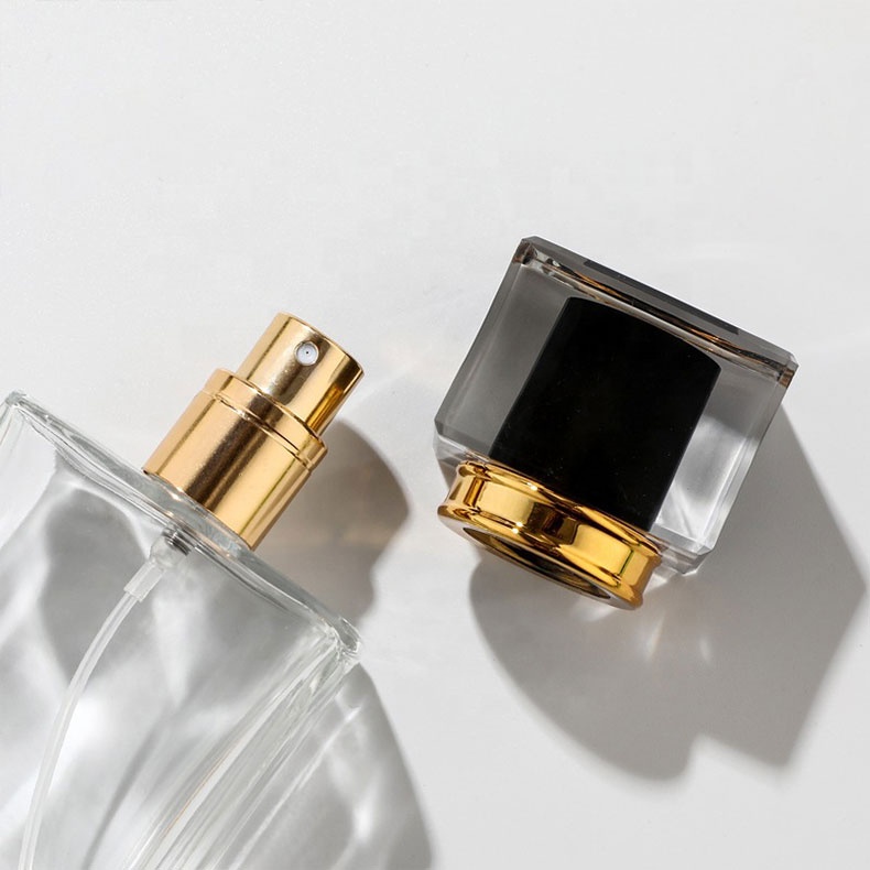 2020 fancy empty perfume glass spray bottles 50ml perfume bottle for sale