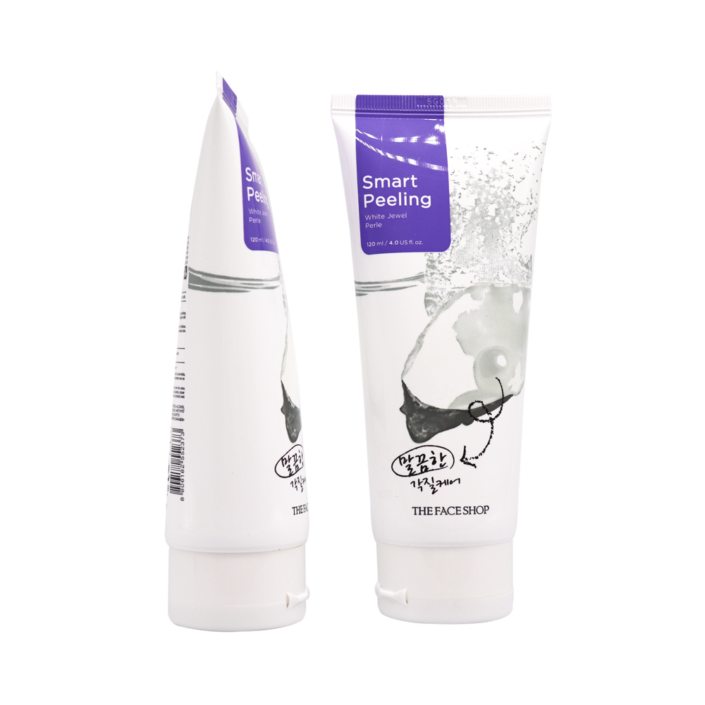 2020 hot sale 100g facial cleanser hand cream plastic white hose hand sanitizer squeeze bottle sanitizer clamshell bottle