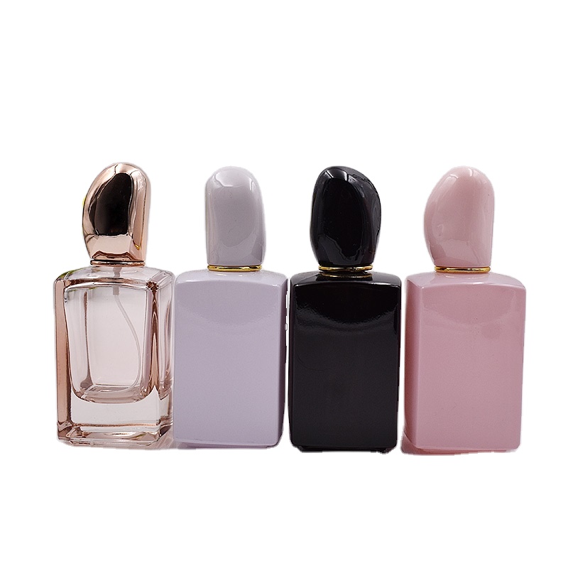 2020 hot sale 30ml 50ml black empty wholesale perfume bottles