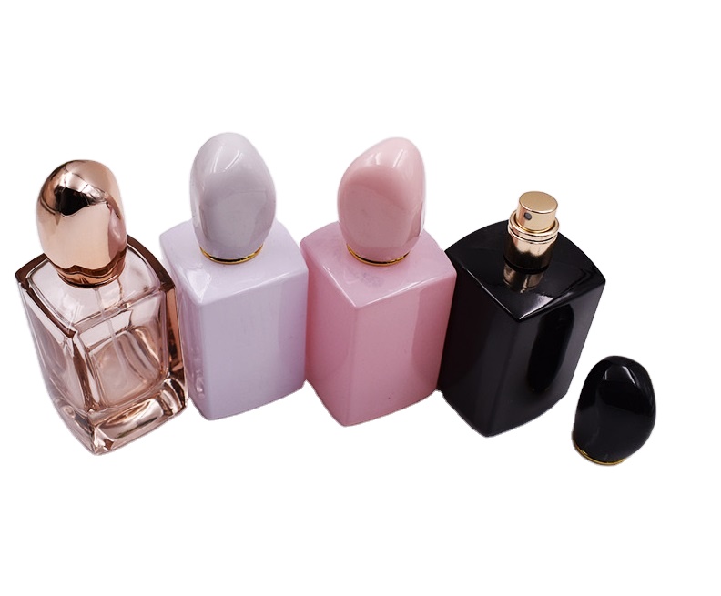 2020 hot sale 30ml 50ml black empty wholesale perfume bottles