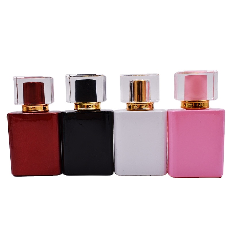 2020 hot sale 30ml 50ml black empty wholesale perfume bottles