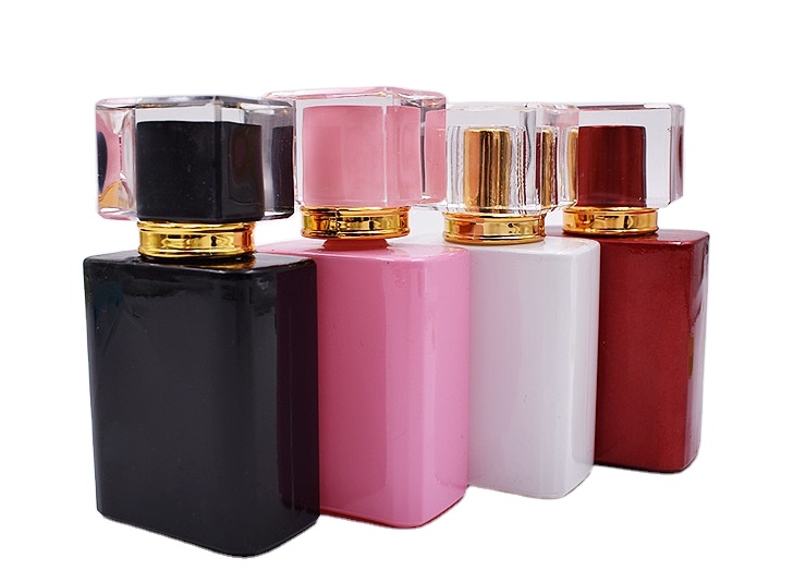 2020 hot sale 30ml 50ml black empty wholesale perfume bottles