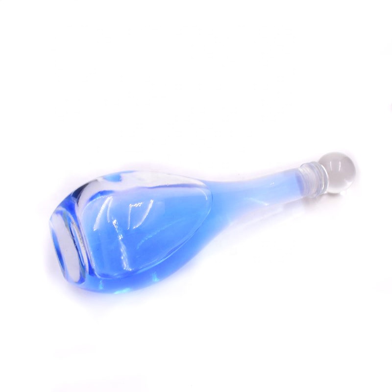 2020 new 500ml 16oz clear round vodka whisky juice wine liquor wine beer bottle glass bottles with glass Cork Tops