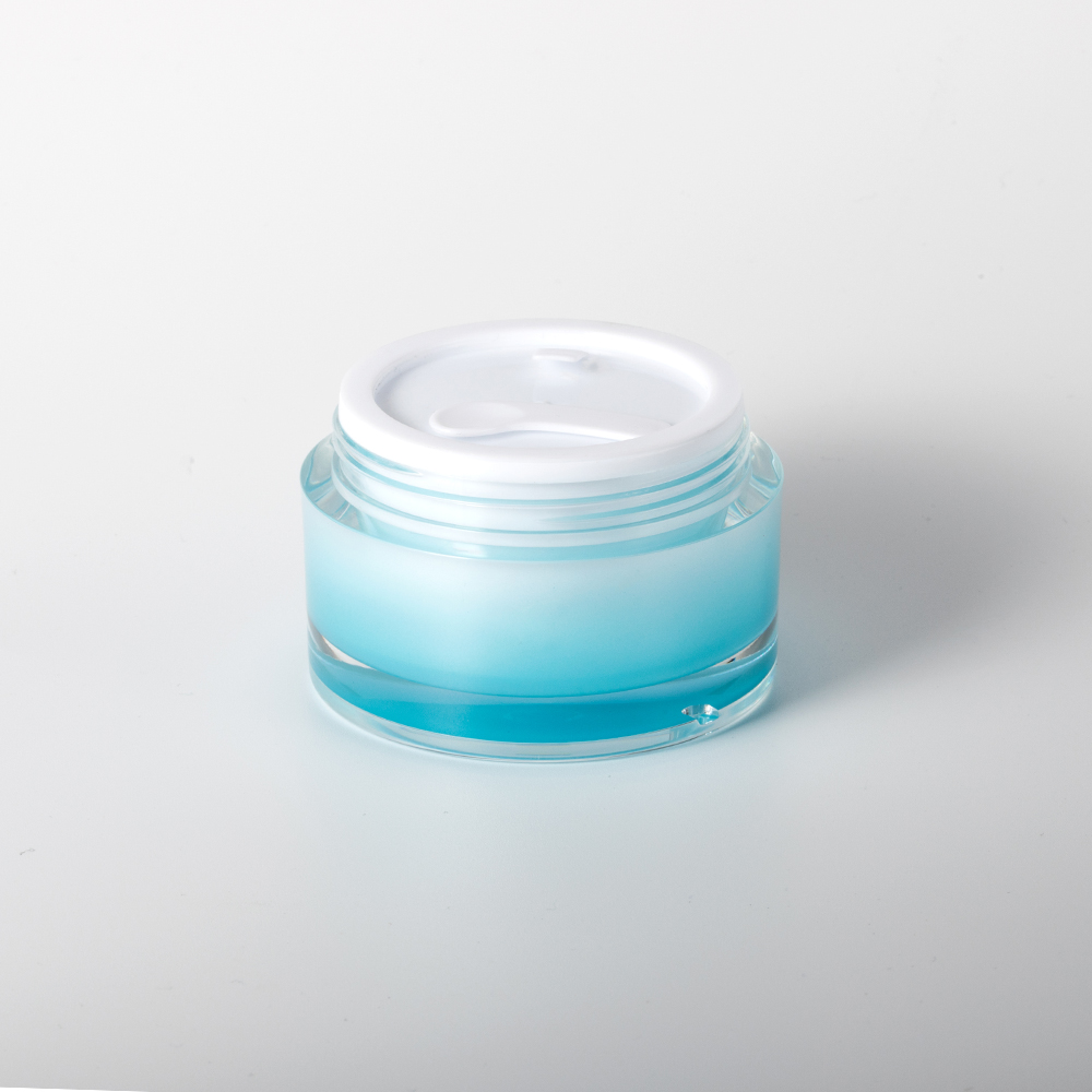 2020 new design 30g 50g acrylic cosmetic jar cream pot for skin care