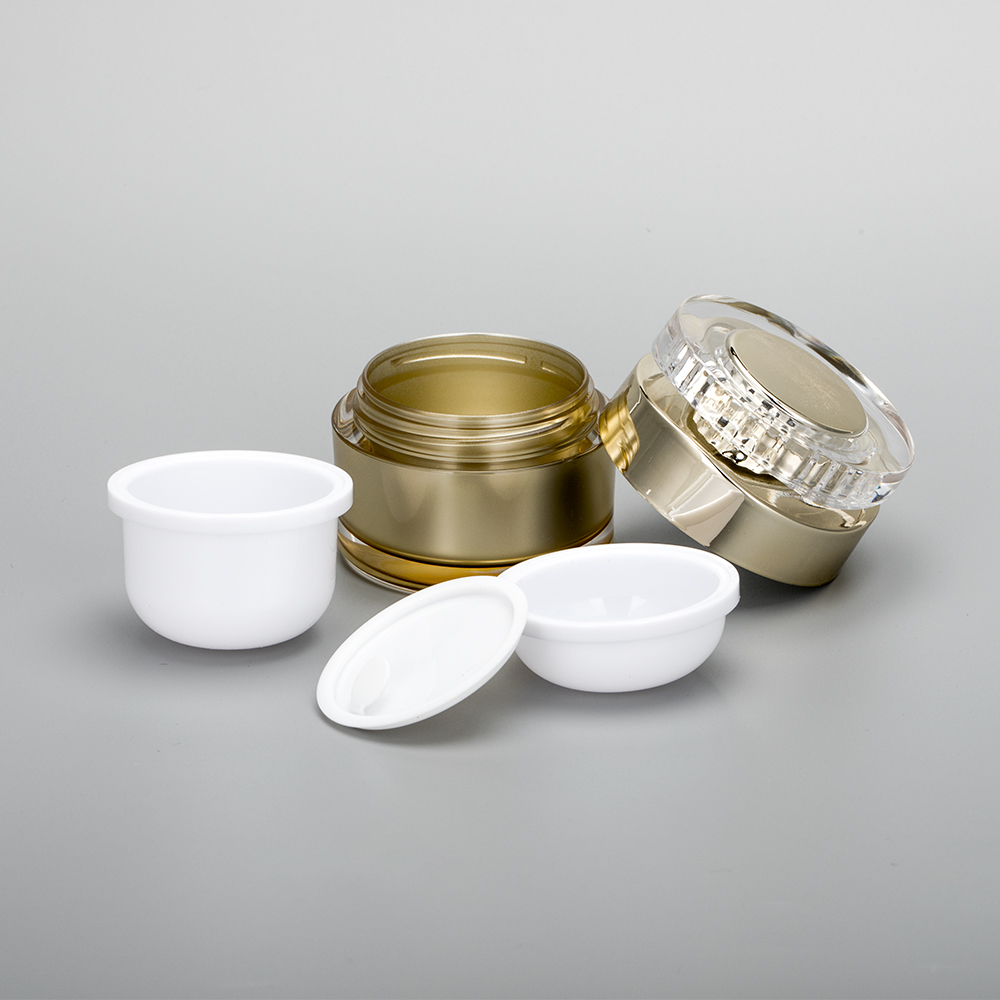 2020 new design 30g acrylic cosmetic cream jar skin care packaging pot