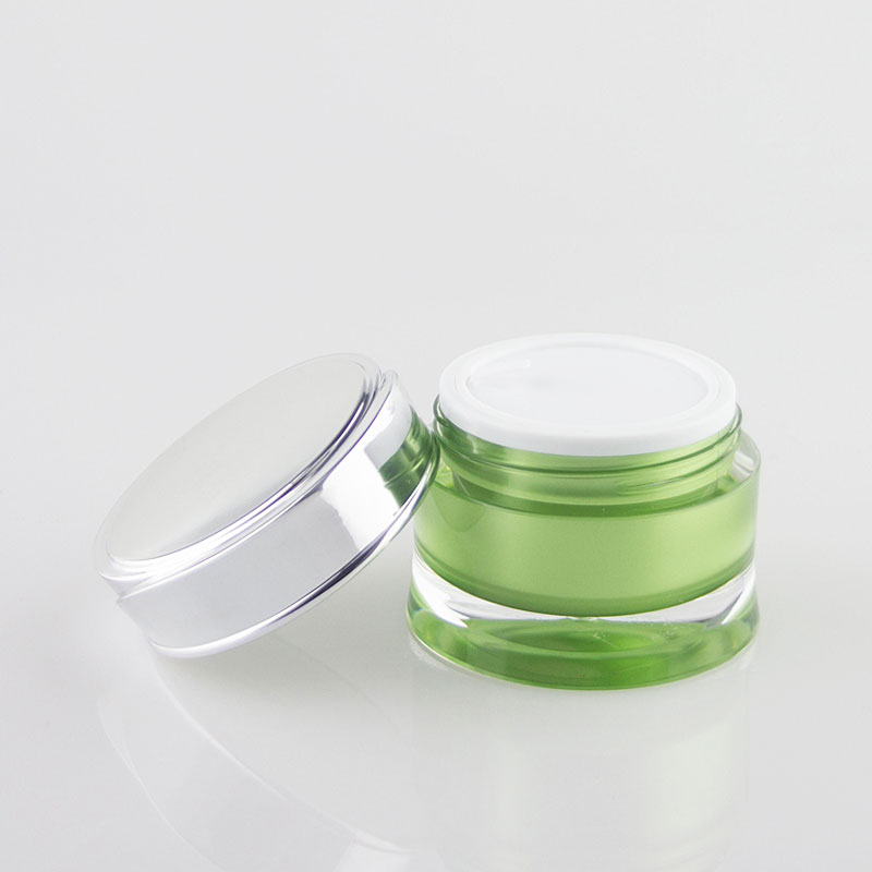 2020 new design acrylic jar cream jar 15g 30g 50g cosmetic jar