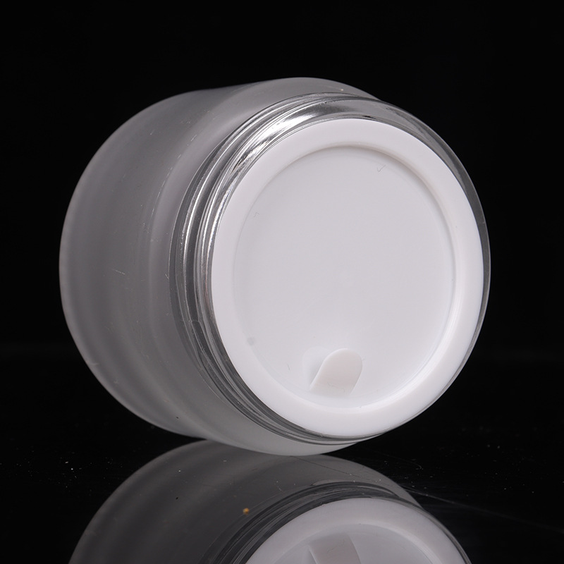 2020 new design cheap clear cream jar loose powder jar glitter eyeshadow face cream jars for creams and lotions