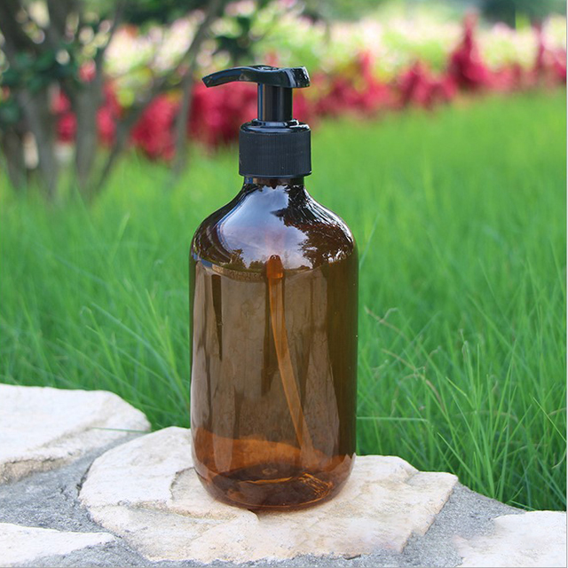 2020 new design clear empty plastic lotion bottles with pump for sale