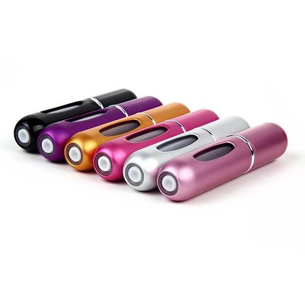 2020 new design refillable atomizer /sprayer screw aluminum perfume bottles