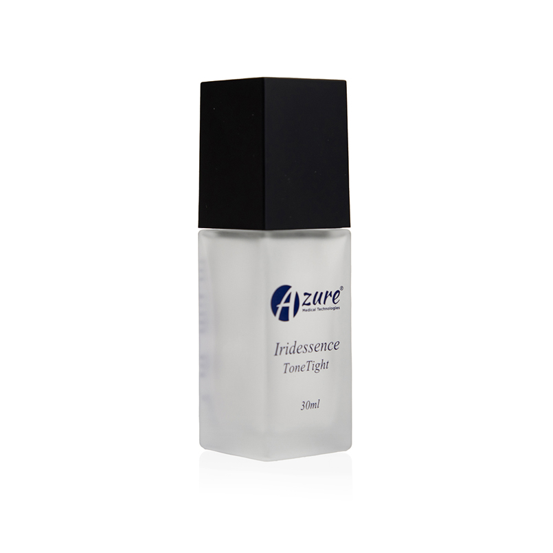 2020 new high quality square cosmetic container 20ml 30ml 40ml custom silk printing frosted glass pump bottle