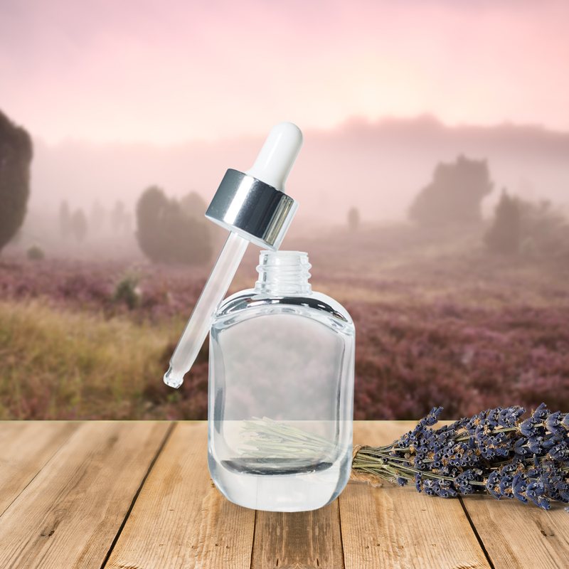 2020 new refined transparent glass China wholesale oil perfume bottle