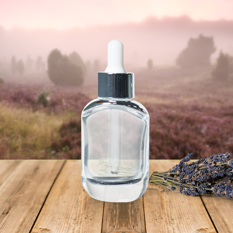 2020 new refined transparent glass China wholesale oil perfume bottle