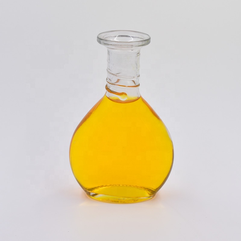 2020 new small gifts 180ml pretty Sand Painting Clear empty Glass Bottles for sand art Decoration Nature Theme wishing bottle