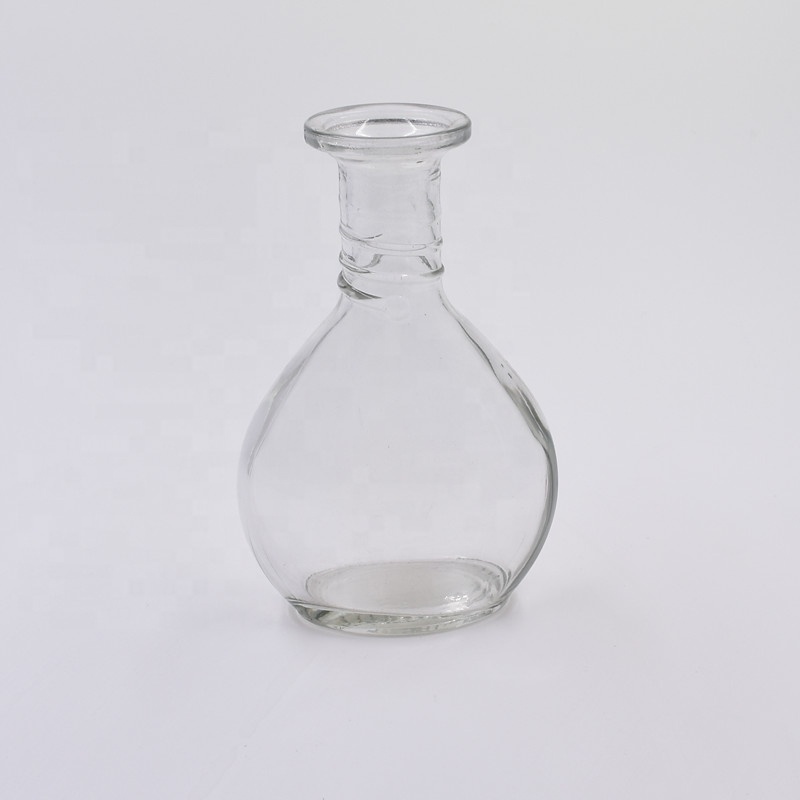 2020 new small gifts 180ml pretty Sand Painting Clear empty Glass Bottles for sand art Decoration Nature Theme wishing bottle