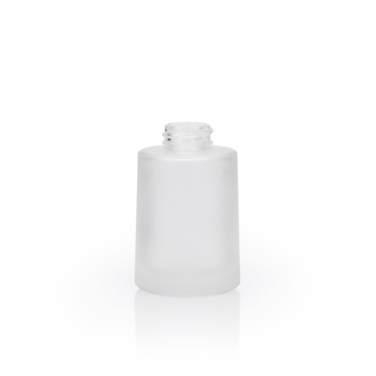 2020 new trending cosmetic packaging frosted 30 ml serum glass bottle face serum packaging bottle