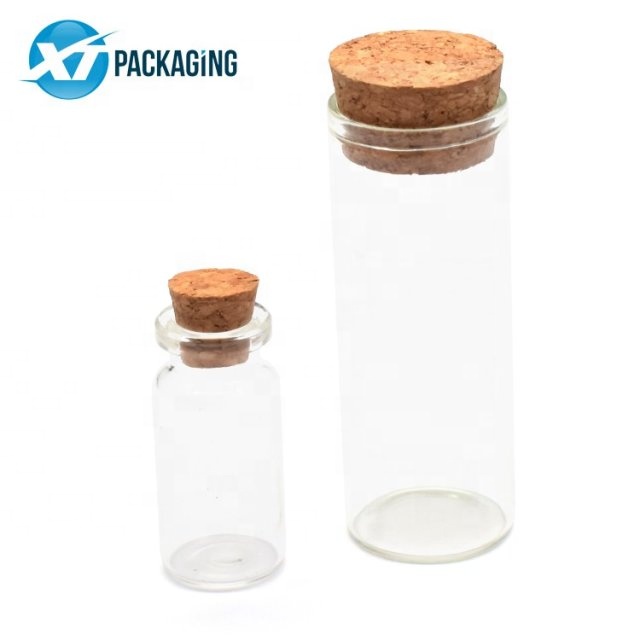 2021 115mm Test Tube Glass Tube With Cork Lid For Storage Pre roll joint container