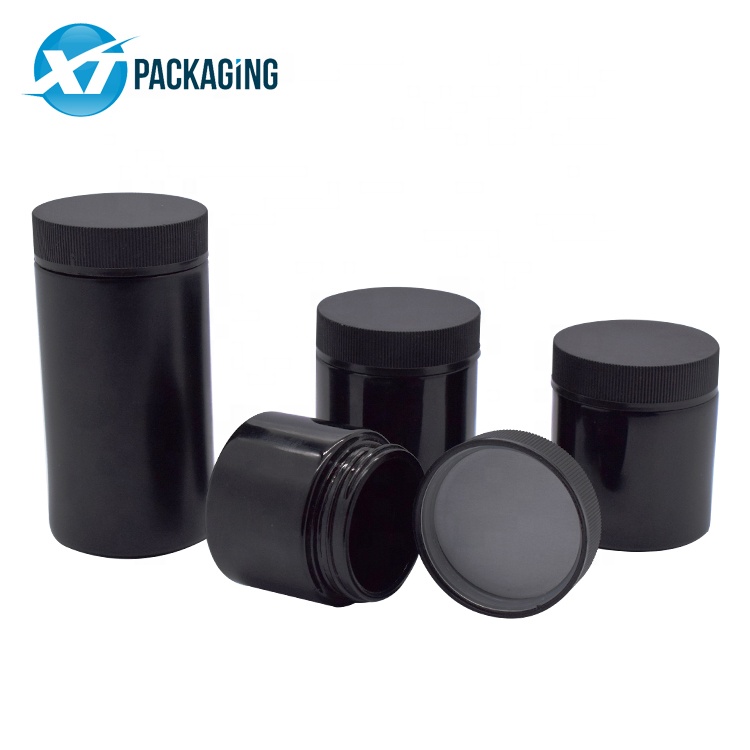 2021 30g 50g 100g 200g 250g 500g 1000g UV dark violet glass jar for cosmetic cream black glass jar flower container
