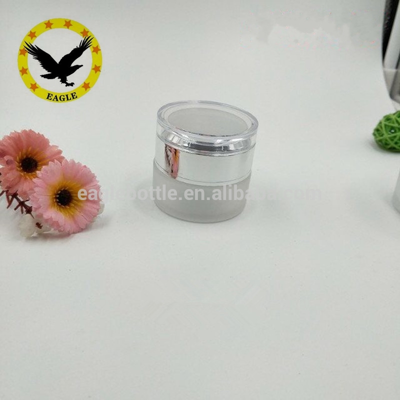 2021 30ml 50ml 100ml glass cosmetic jar packaging