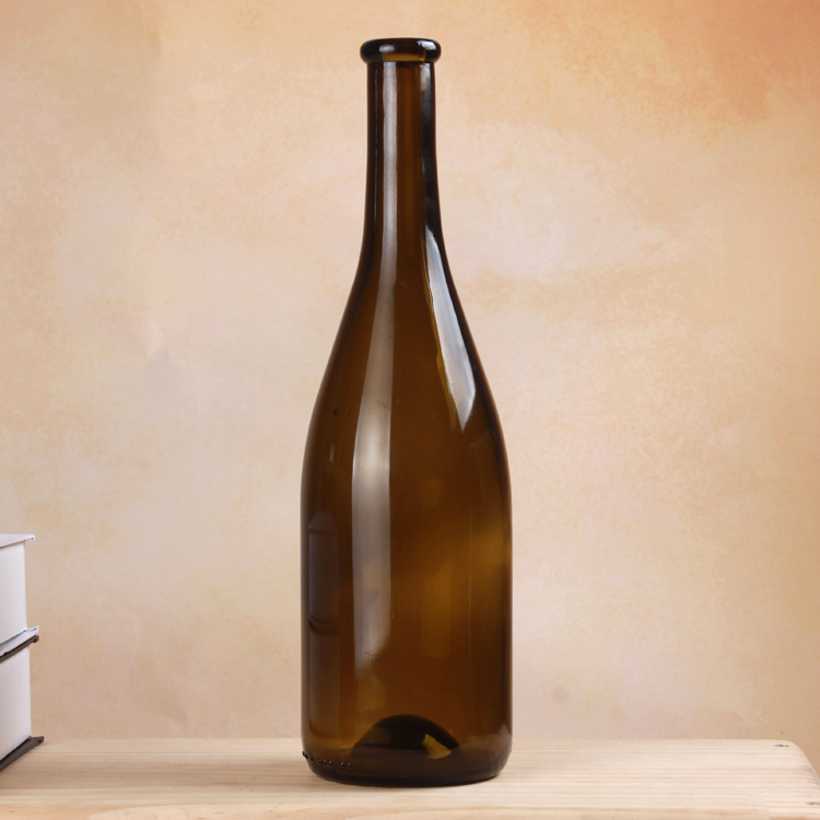 2021 Big Belly Multicolored Glass 700ml Alcohol Bottle for Liquor