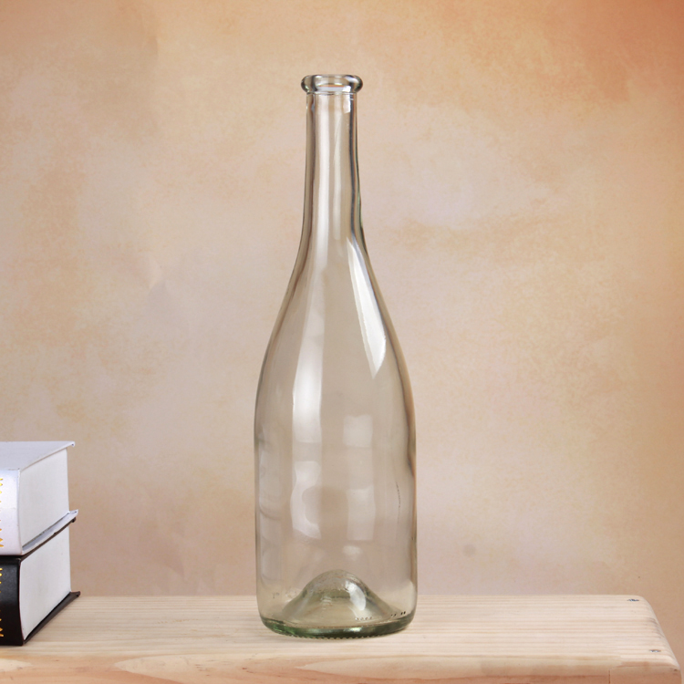 2021 Big Belly Multicolored Glass 700ml Alcohol Bottle for Liquor