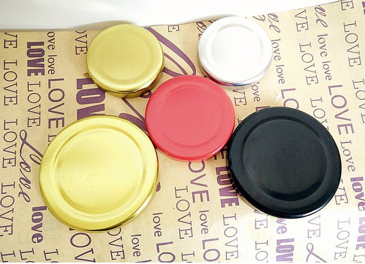 2021 Cheap 50ml 100ml food container yogurt milk clear glass bottles storage pudding jar with plastic lid metal lids