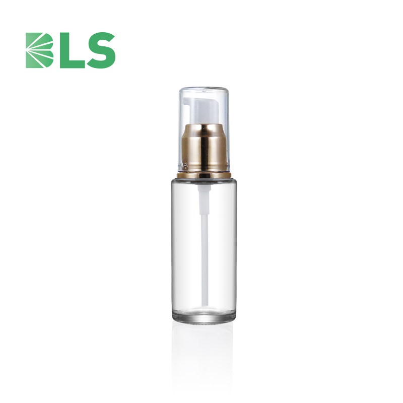 2021 Free Sample Luxury Manufacturer 20 ml 30 ml 50 ml Refillable Custom Empty Glass Foundation Bottle