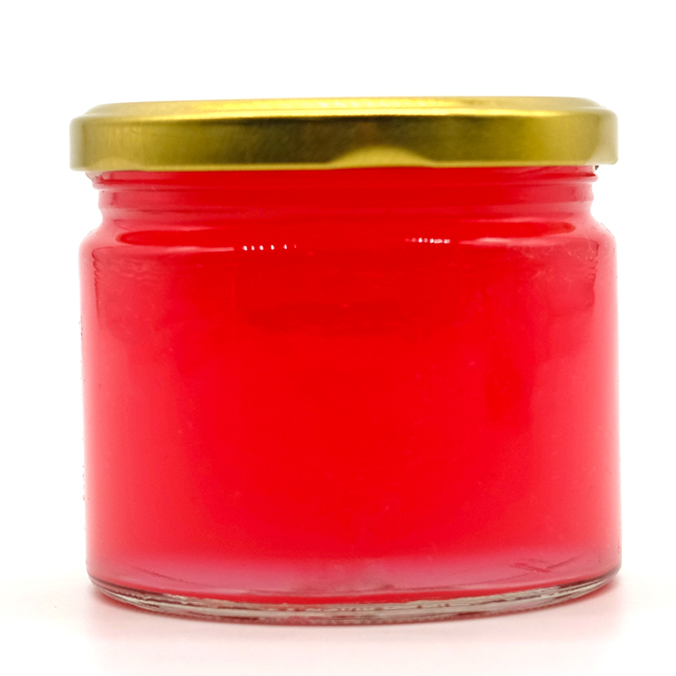 2021 Good Quality Glass Jam Jar with Golden Twist Off Lid 10oz Salsa Glass Jar Daily Use Food Preserving Jar