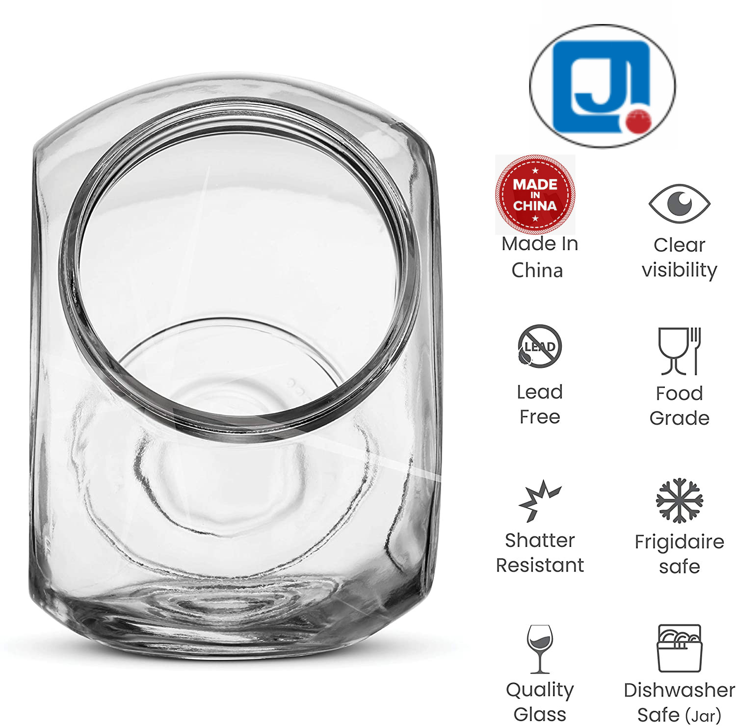 2021 HOT new product glass storage jars with lids