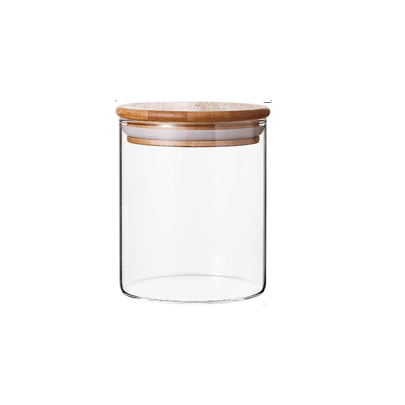 2021 Hot Sale Borosilicate Glass Tube-Shaped Glass Herb Storage Jars 1000ml 500ml Wholesale 2000ml 750ml 1400ml 1200ml New Sha
