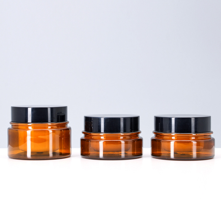 2021 Hot Sale free Sample 20g-30g tawny cream cosmetics eye glass cream bottles jars with lid