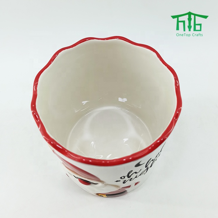 2021 NEW KITCHEN TOOL HOLDER Christmas Design of Ceramic Cooking Tools Ceramic Kitchen Utensil Holder