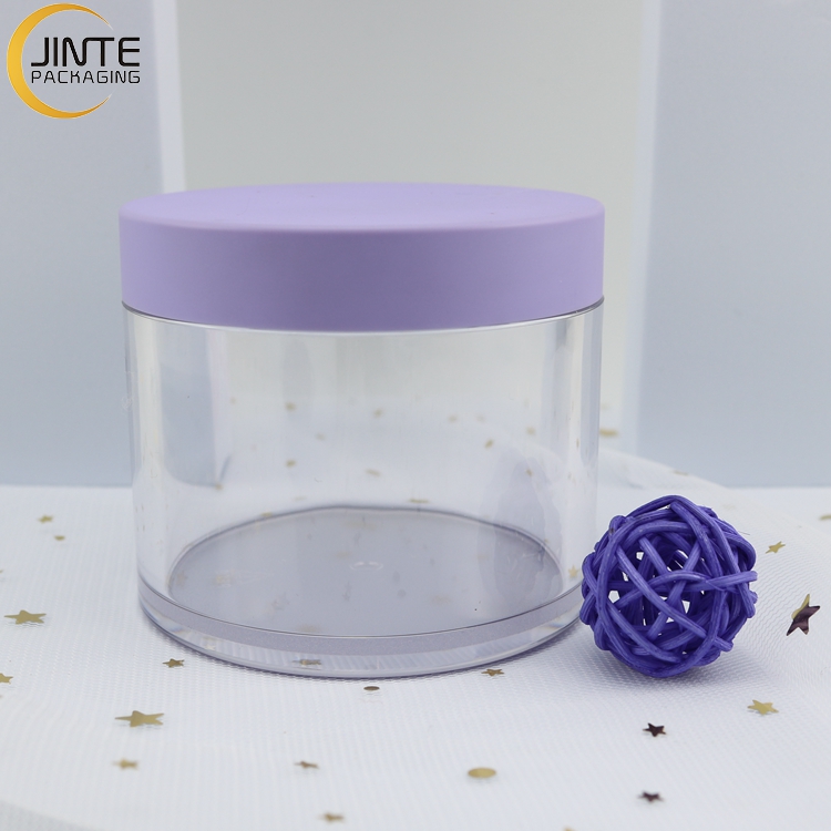 2021 New Colour Plastic Container Packaging 1oz 2oz Cosmetic Cream Jar For Lip Blam Body Scrub Butter