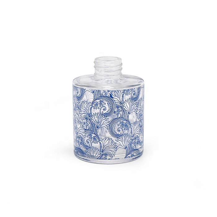 2021 New Design 100ml, 120ml, 150ml, 200ml Round Glass Reed Diffuser Bottles
