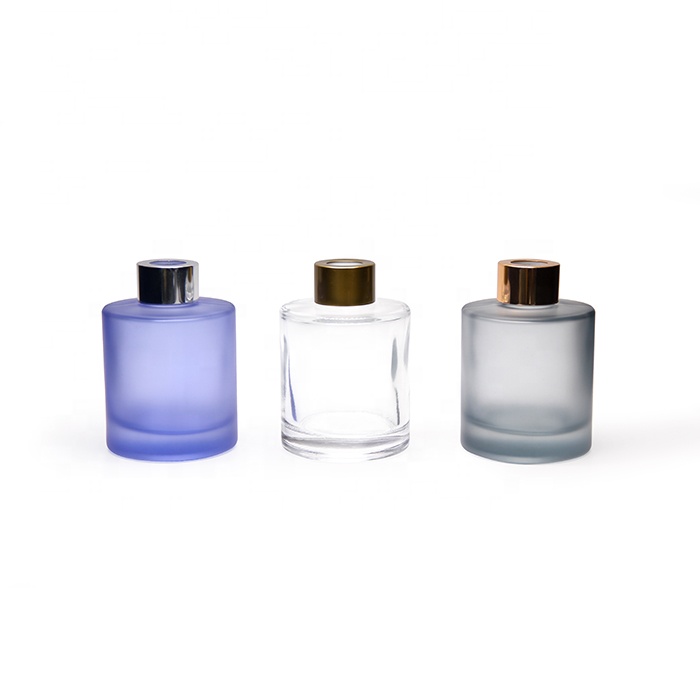 2021 New Design 100ml, 120ml, 150ml, 200ml Round Glass Reed Diffuser Bottles