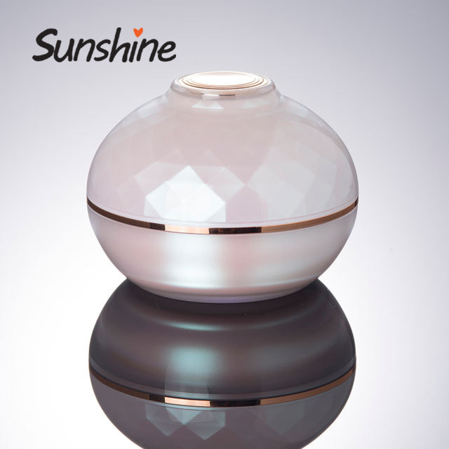 2021 New Design 50g Luxury Acrylic Cosmetic skin care cream jar