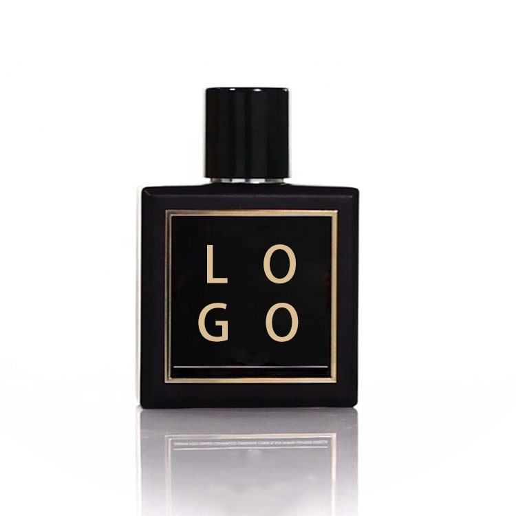 2021 New Design Custom High Quality Black Luxury Empty Glass Perfume Bottle
