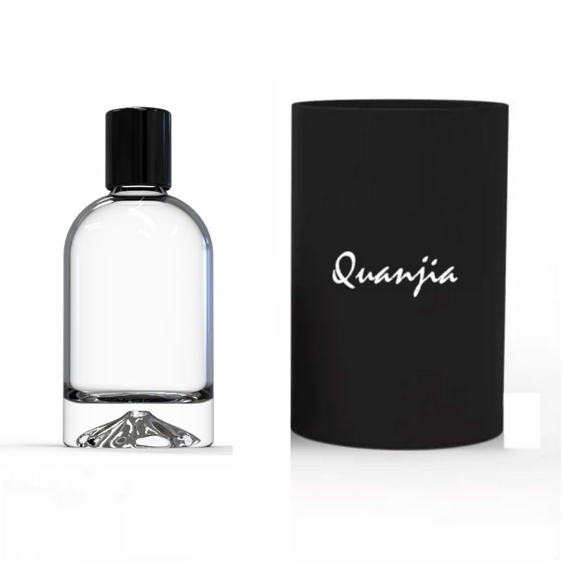 2021 New Design Special Perfume Bottle Montain Bottom 50ml Perfume Glass Bottle