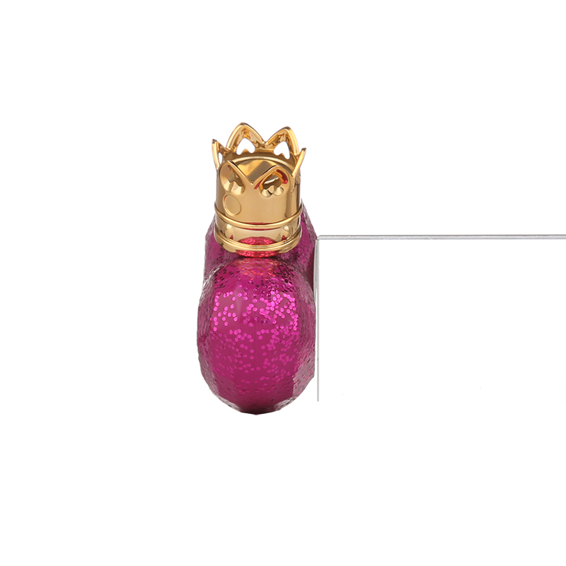 2021 New Inventions Cosmetic Packaging 30ml Pink Heart Shaped Glass Perfume Bottle