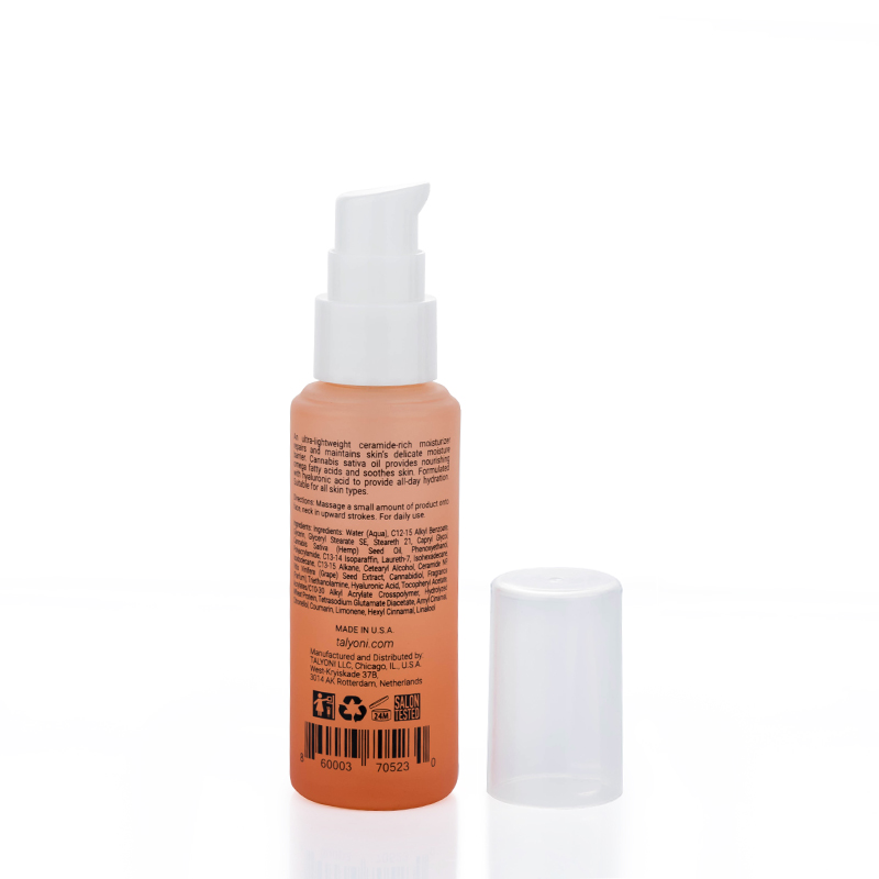 2021 New design luxury 30ml 50ml 100ml colorful purple orange white lotion bottles with pump
