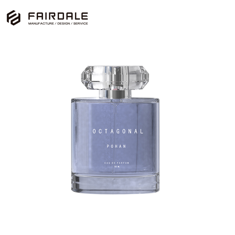 2021 Promotional 80ml Glass Perfume Bottle Luxury Empty Perfume Bottle