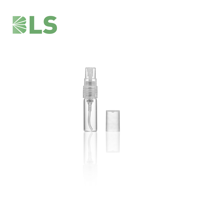 2021 Ready to Ship Hot sale 1ml 2ml 10ml 15ml tubular perfume with dropper spray mini screw clear amber glass vials