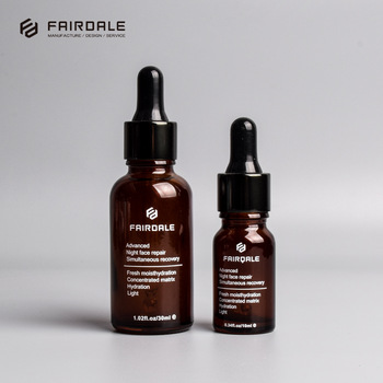 2021 Screen Printing Essential Oil 10ml Amber Glass Bottle